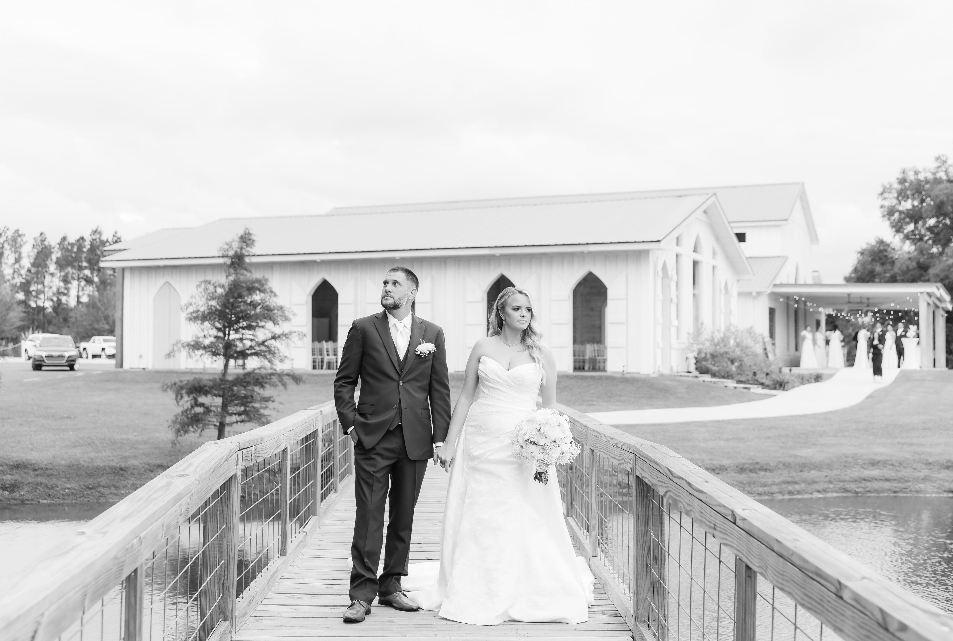 Wedding coordinator at work